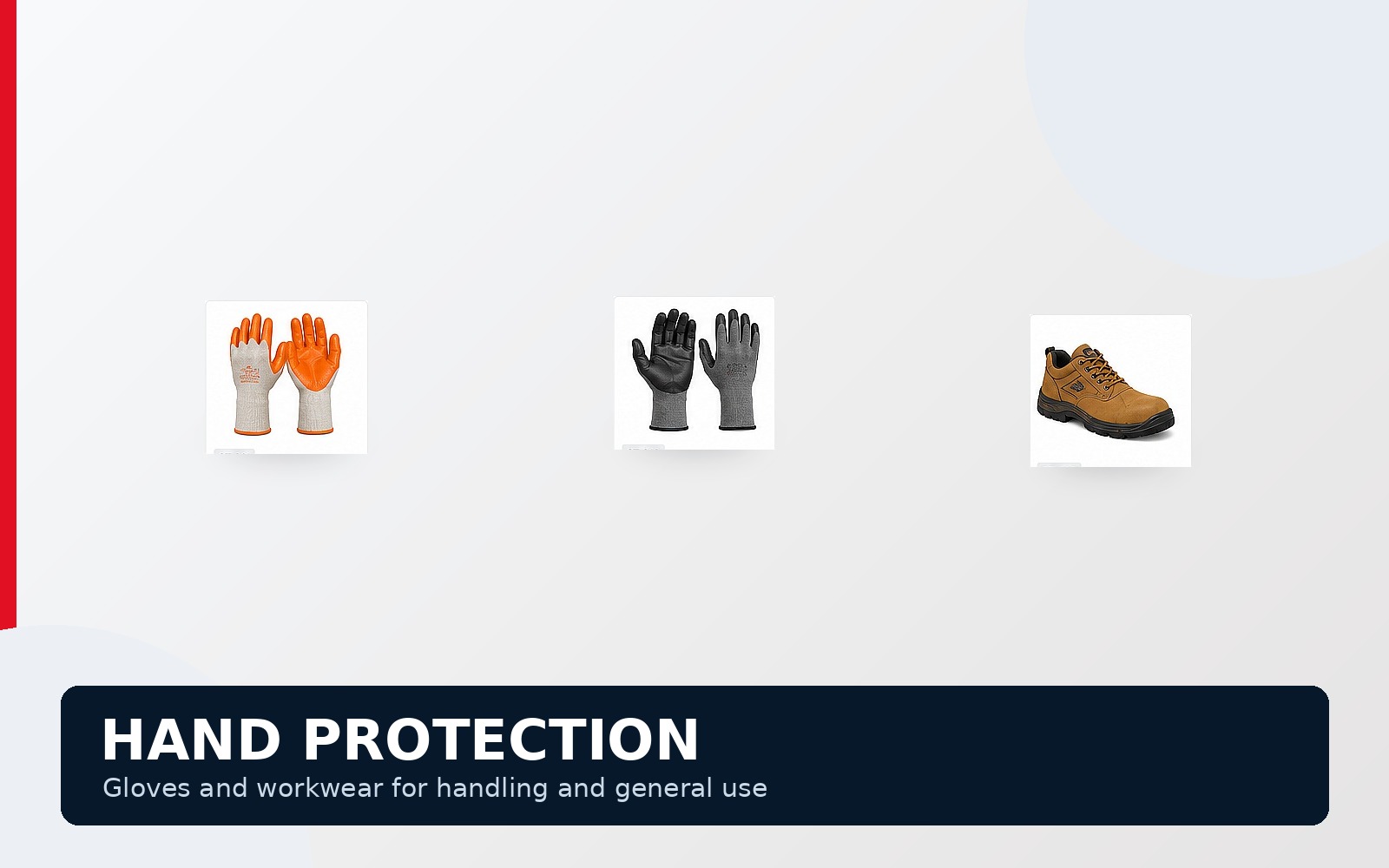 Industrial safety gloves