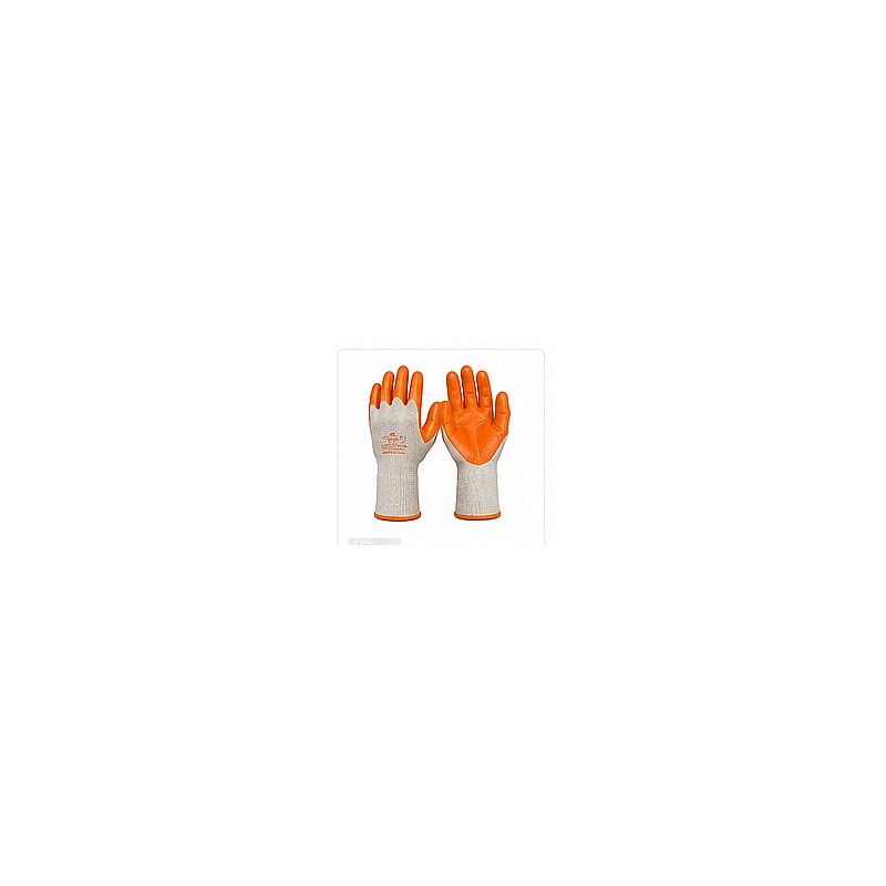 LATEX GLOVES 11 INCH BLACK & ORANGE RUBBER GLOVES (12PCS/PKT)(10DOZ/BOX)