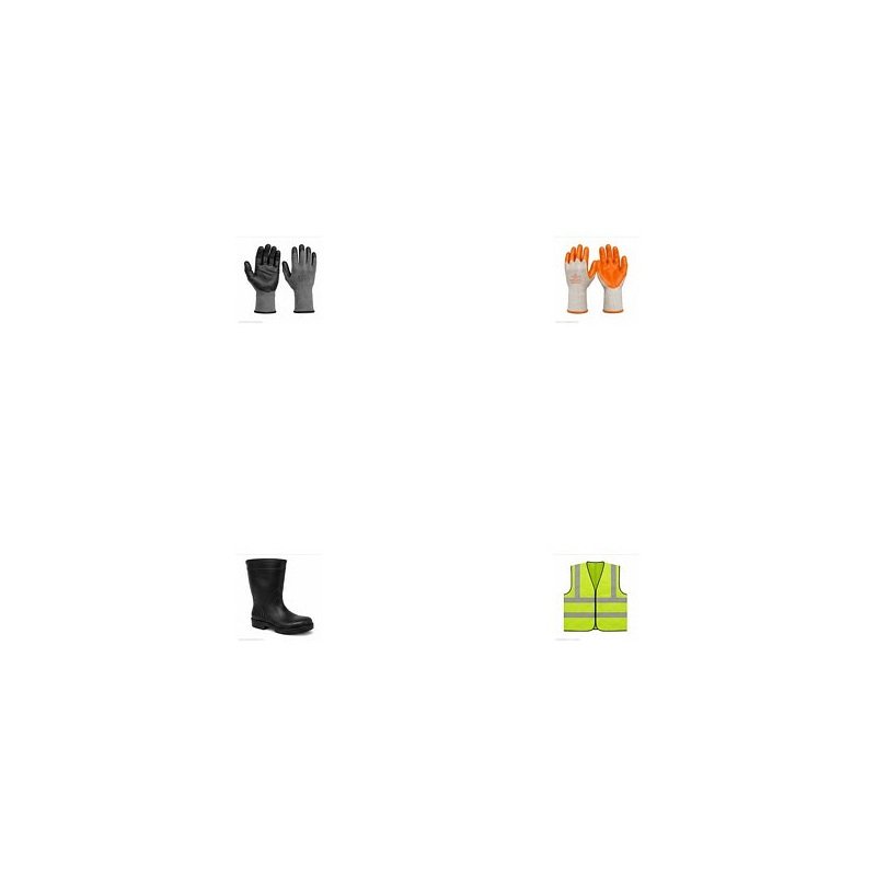 SAFETY HARNESS DOUBLE HOOK GREEN - UB105
